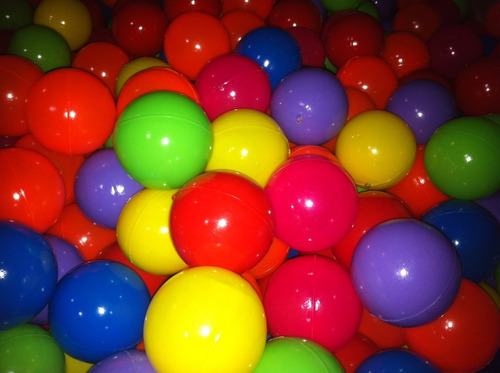 Imagen 5 de 7 de Pelotitas De Pelotero Pelota X1000 Plástico Virgen Brillante