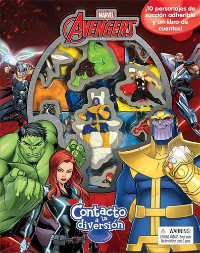 Avengers Contacto A La Diversión + Figuras * Guadal