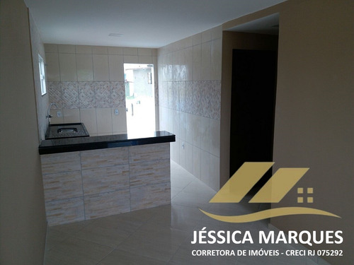 Imagem 4 de 12 de 053 Casa 2 Quartos Com Área Gourmet E Piscina Em Unamar - Cf