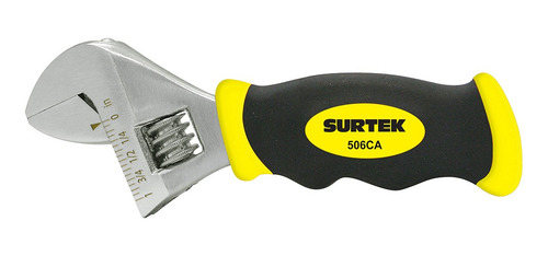 Llave Ajustable Mini Perico De 6'' Surtek® Abre Hasta 1''