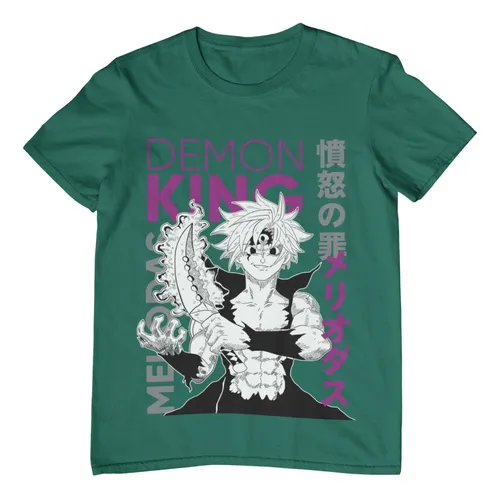 Camiseta Anime Nanatsu no Taizai Meliodas - Regata