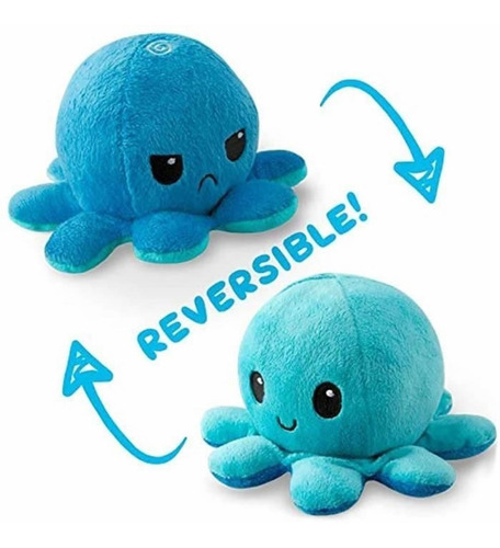 Pulpo Pulpito Reversible Peluche - Octopus El Original!!