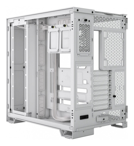 Gabinete Corsair 6500d Airflow White Cc-9011260-ww Color Blanco