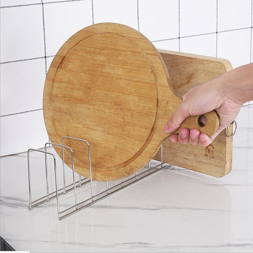 T Organizador De Platos De Mesa De Acero Inoxidable Para