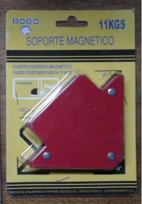 Soporte Escuadra Magnetica 11kg Para Soldar Herreria Dogo