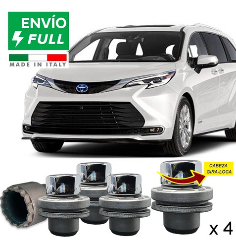 Tuercas Seguridad Toyota Sienna Xle  Access Galaxylock