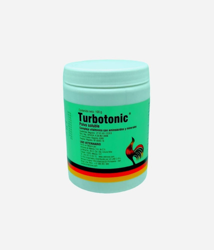 Turbotonic Complejo Vitaminico Aves Polvo 100g