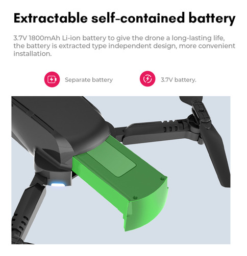 Drone U Con Cámara 4k Hd Fpv De Localización De Flujo Óptico