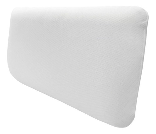 Almohada Recta Inteligent Tradicional Viscoelastica Cacharel Color Blanco