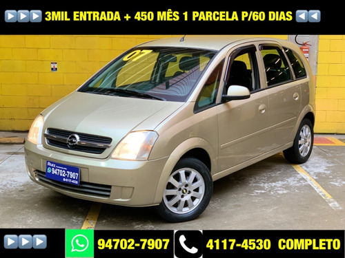Chevrolet Meriva Maxx Flex Completa 3mil Entrada+450 Mensais