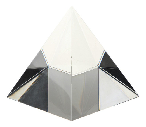 Prisma De Pirámide Transparente Cristal Regalo De Fiesta