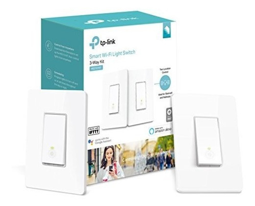 Interruptor De Luz Inteligente Wi-fi Kasa, Kit De 3 Vias De