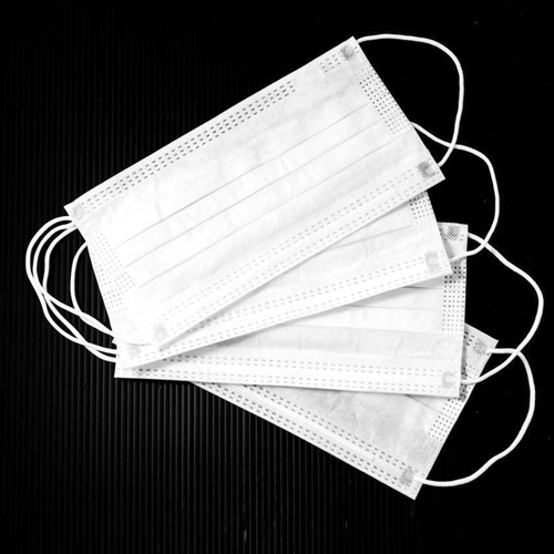 100 Máscaras Descartável Tripla Original C Solda Ultrassonic