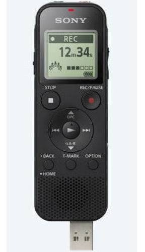 Gravador De Voz Digital Sony Icd-px470 4gb Mp3