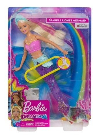 Imagen 3 de 5 de Barbie - Sirena Brillante - Gfl82
