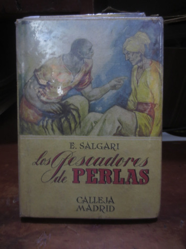 Libro Los Pescadores De Perlas De Emilio Salgari 1948