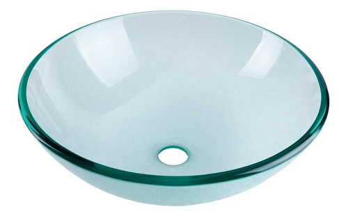 Bowl Cristal Lavatorio Transparente Sobreponer 41.5 Cm