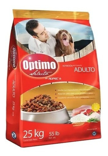Optimo Selecto Perro Adulto Bolsa De  25kg By Nupec