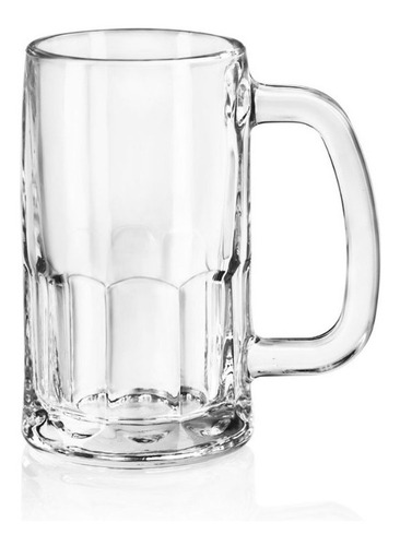 6 Tarro De Vidrio 350 Ml 11.8 Oz Lunita By Crisa Color Transparente