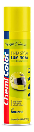 Spray Chemicolor Luminescente Amarelo 400ml   0680141