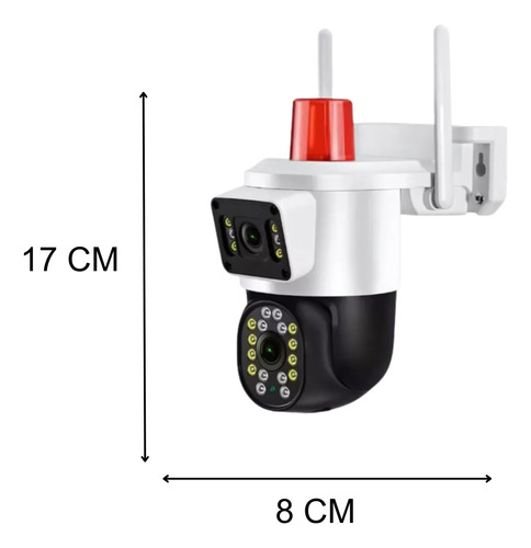 Câmera De Segurança Externa Wifi Alarme Inteligente Yoousee
