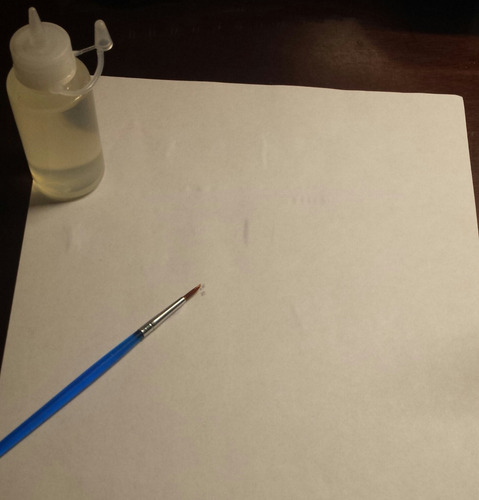 Tinta Invisible Fluorescente Uv Permanente Base Agua 1 Litro