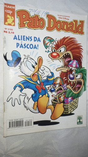 Gibi Pato Donald - Nº 2160 - Abril ( 5497 ) (Usado)