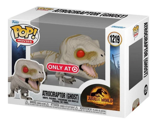 Funko Pop! Jurassic W Dominion Atrociraptor (ghost) Target
