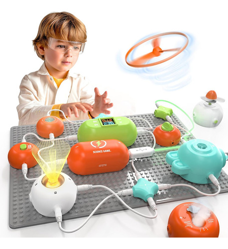 Kit De Ciencias Para Niños - Kit Stem, Más De 400 Proyectos, Marca Smilesskiddo