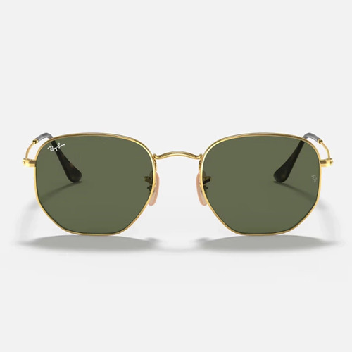 Ray-ban Hexagonal - 3548 001 Dorado/verde Hexagonal Verde Oscuro Dorado Dorado