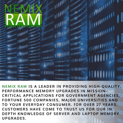 Nemix Ram Gb Ddr- Pc- Rx Ecc Memoria Servidor Registrada