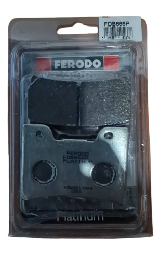 Pastilla De Freno Ferodo Fzr-600/1000yzf600/v-max1200**