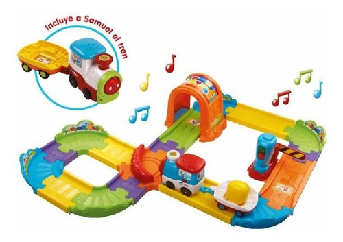 Circuito De Tren Tut Tut Bolidos Vtech Con Canciones