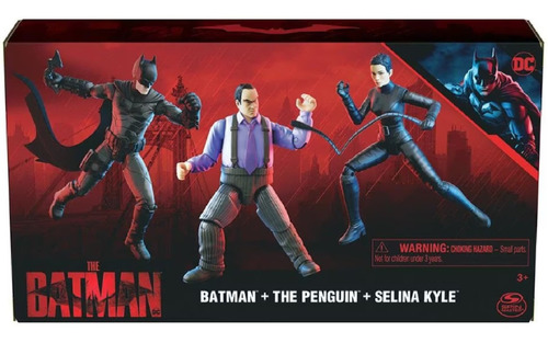 Batman Movie Set De 3 Figuras De 4 Pulgadas