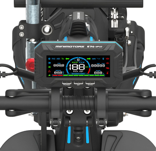 Monopatin Electrico Minimotors Dualtron Thunder 3 11000watts Color Negro