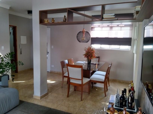 Belíssimo Apartamento Com 94m² A.u., Todo Planejado, Decorado E Mobiliado - Ap0227