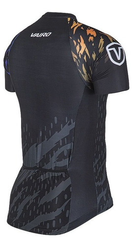 Remera Vairo Fierce Ciclismo Hombre Casaca Cierre Completo