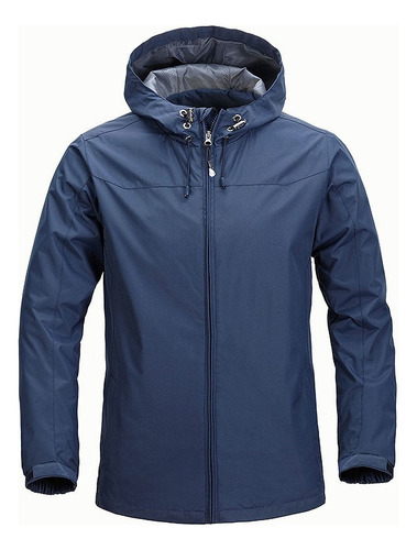 . Chamarra Térmica Impermeable Para Hombre De Rompeviento
