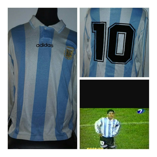 Camiseta Maradona 1994- Argentina Vs Marruecos.