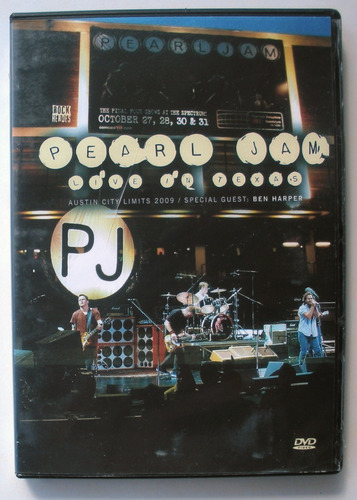 Dvd - Pearl Jam - Live In Texas 2009 - Pelo