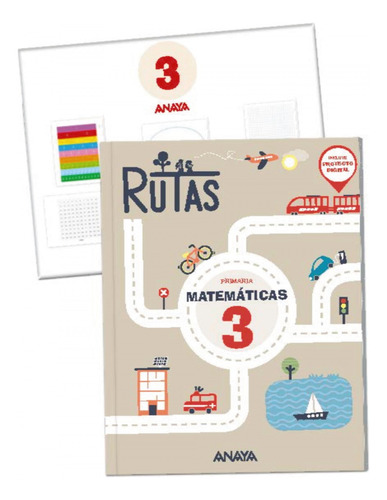 Matemáticas 3ºprimaria +manipulativo. Rutas. Andalucía 2023