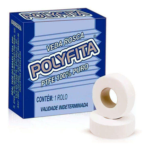 Fita Veda Rosca 12mm Com 5 Metros Para Vedação