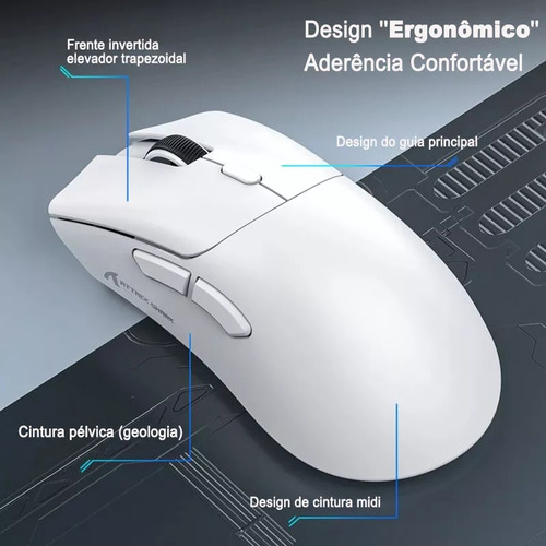 Mouse Para Jog R1 De 18.000 Dpi, Paw3311, Mod