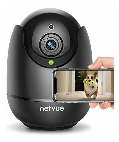 Netvue Indoor Camera, Cámara De Seguridad Mejorada Con...