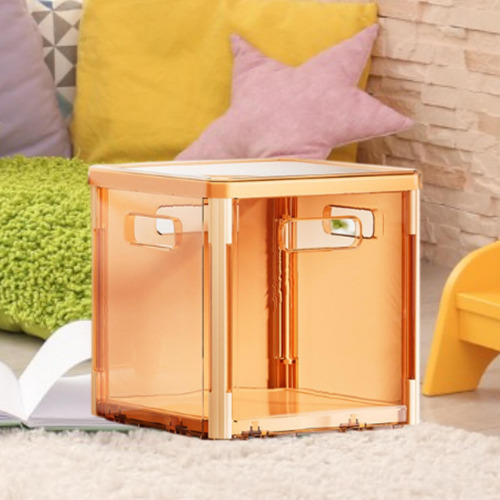 Organizador De Almacenamiento En Forma De Cubo, Naranja