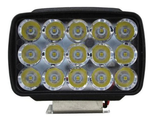 Imagen 3 de 4 de Faro Led 20 Watt 15 Led Moto Carro Super Blanco 6000k Hid