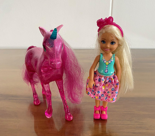 Barbie Dreamtopia Muñeca Chelsea Con Unicornio