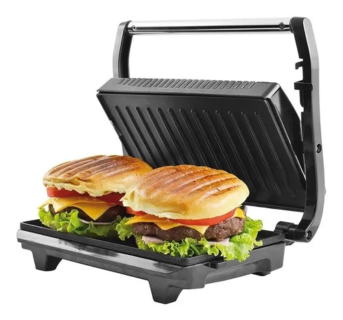 Grill Sanduicheira Britânia Press Inox Antiaderente