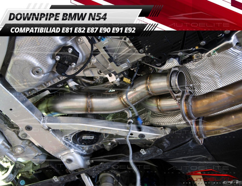 Imagen 7 de 10 de Downpipe Bmw 2/3/4 N54 135i 335i E82 E87 E81 E90 E92 E91