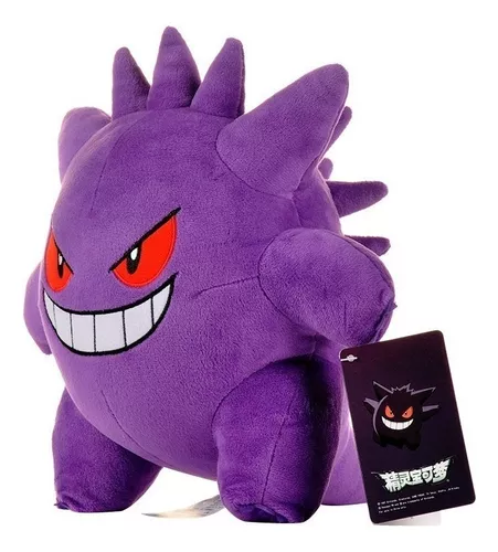 Oficial Pokemon Gengar Roxo Dos Desenhos Animados Brinquedo De